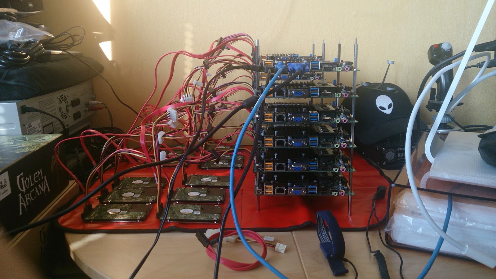 Building a mini cluster – Part 7: Testing the cluster hardware